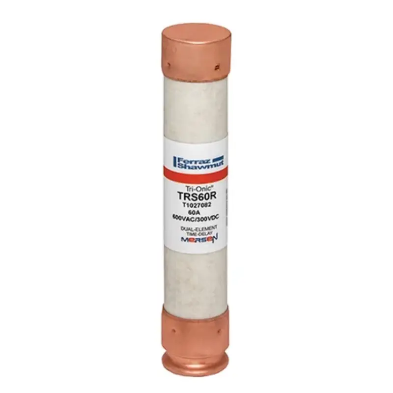 TRS60R Mersen TRS60R RK5 Time-Delay Fuse – 60 A, 600 VAC/300 VDC Overcurrent Protection - Image 1