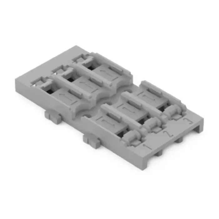 WAGO 221-2523 Mounting Carrier For Inline Series Splicing Connector - Image 1