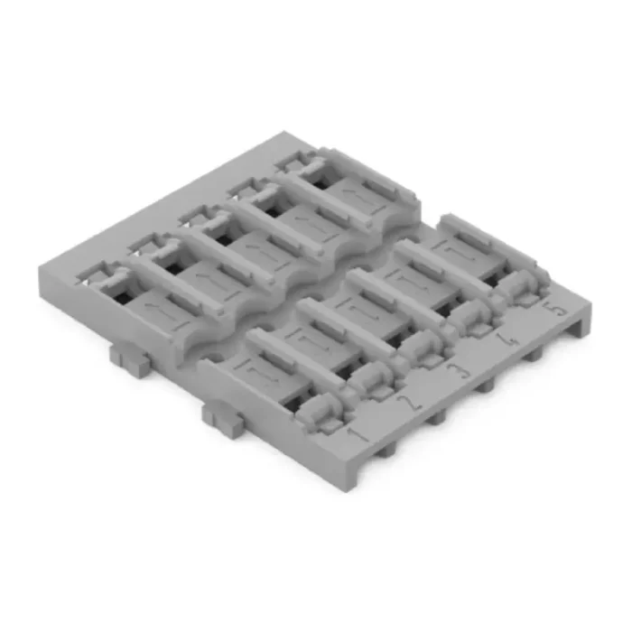 WAGO 221-2525 Mounting Carrier For Inline Series Splicing Connector - Image 1