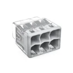 WAGO 2773-406 Compact Pushwire Connector - 2773 Series 12 AWG Push Connector
