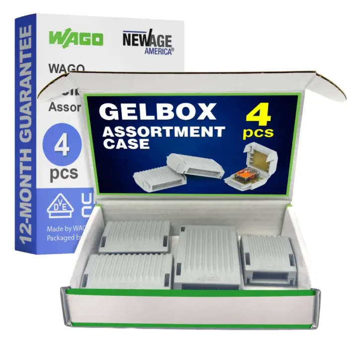 WAGO 4pc Gelbox for 221 and 2773 Series Connectors Assortment - Image 1
